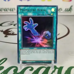 Premature Burial PSV-EN037 Ultra Rare Unlimited (25th) Yugioh Card Near Mint NM - Image 1
