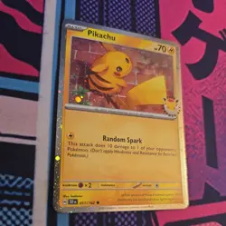Pikachu 051/162 Cosmo Holo Pokemon Day 2026 30th Anniversary Pokemon Card - Image 2