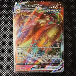 Pokemon Blaziken VMAX Holo Ultra Rare Card 21/198 Chilling Reign NM Condition - Image 1