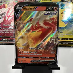 Pokemon TCG Blaziken V Chilling Reign Card 020/198 NM HOLO - Image 1