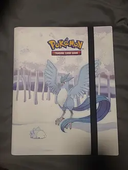 Ultra Pro POKEMON 9 POCKET PRO BINDER: Frosted Forest holds 360 cards - Used - Image 1