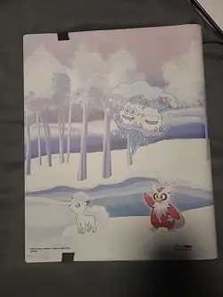 Ultra Pro POKEMON 9 POCKET PRO BINDER: Frosted Forest holds 360 cards - Used - Image 3