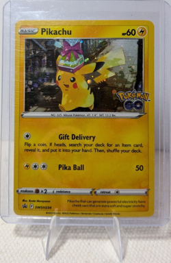 Pokemon Pikachu SWSH234 Promo Holo Basic HP60 Pika Ball Ryota Murayama Card - Image 1