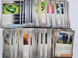 Pokemon Card - Mystery Pack Of 50 Bulk Trainer, Pokemon Tool, Items. - Image 1