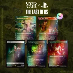Secret Lair x PS The Last of Us: Part 1 Foil MTG - Image 1
