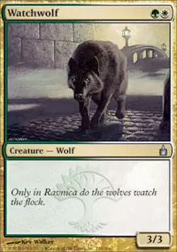 *MRM* ENGLISH 4x Watchwolf ( Loup de garde ) MTG RAV - Image 1