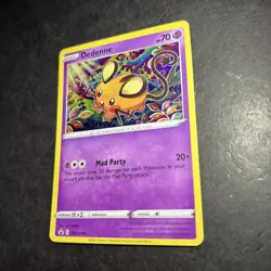 POKEMON - Dedenne - SWSH080 - Black Star Promo - NM/M - NEW - Image 2