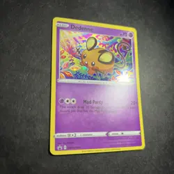 POKEMON - Dedenne - SWSH080 - Black Star Promo - NM/M - NEW - Image 3