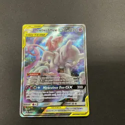 The Pokemon Company Mewtwo & Mew GX SM191 SM Promos TAG TEAM GX Holo Promo - Image 1