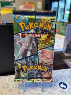 Pokemon Go Factory Sealed Booster Pack 1 Pack - Image 1