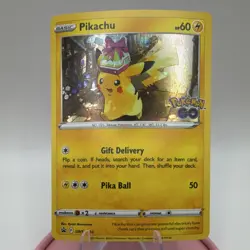 The Pokemon Company Pikachu SWSH234 Promo Sword & Shield Holo Basic NM SWIRL - Image 1
