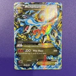 Pokemon M Charizard EX 69/106 Flashfire Ultra Rare Holo Mega Card - Image 1