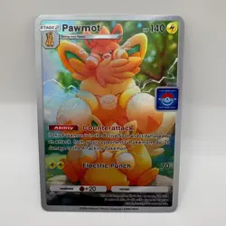 Pawmot Pokemon TCG Pocket Illustration Rare Immersive Textured Holo - Image 1