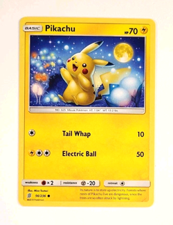 Pikachu - 56/236 - Near Mint - Sun & Moon - Unified Minds 2019 - Pokemon Card_72 - Image 1