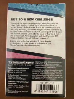 Pokemon TCG Ascended Heroes Booster Bundle [6 packs] FACTORY SEALED - Image 3