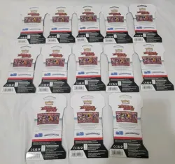 Lot of 13 Pokemon TCG Destined Rivals Booster Packs Sleeved Blister Packs New 📈 - Image 2