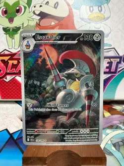 Escavalier 138/086 Illustration Rare - Black Bolt - Pokemon TCG - SHIPS FAST - Image 1