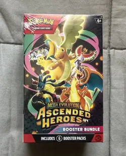 Pokemon TCG: Ascended Heroes Booster Bundle Factory Sealed - Image 1