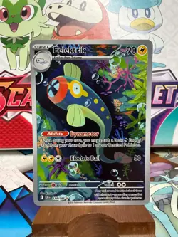 Eelektrik 114/086 Illustration Rare - Black Bolt - Pokemon TCG - SHIPS FAST - Image 1