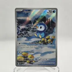 Pokemon TCG Piplup Illustration Rare 098/094 Phantasmal Flames - Image 3