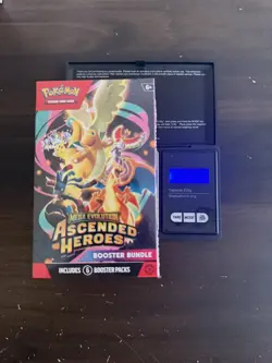 VERY HEAVY 153.25g Pokemon Ascended Heroes Booster Bundle 6 Packs NEW & SEALED - Image 1