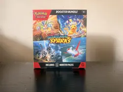 POKEMON Scarlet & Violet Surging Sparks BOOSTER BUNDLE (6 Booster Packs) Sealed - Image 1