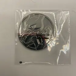 Pokemon TCG Coin - MewTwo - Silver Metal Promo Item - Image 1