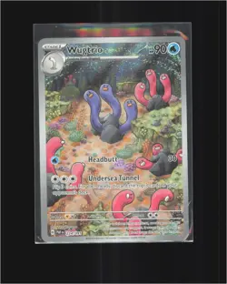 Wugtrio 224/091 Illustration Rare Paldean Fates Pokemon TCG Near Mint - Image 1