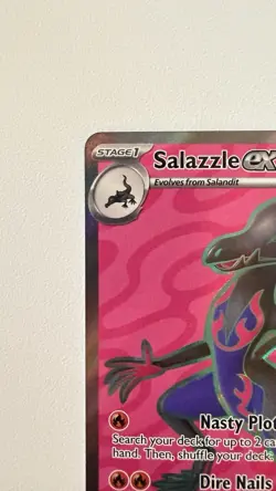 Salazzle ex 101/088 Ultra Rare English Pokemon TCG Perfect Order NM - Image 3