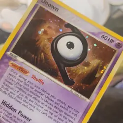 Pokemon EX Unseen Forces HOLO Unown Z/28 - HP/MP - Image 5