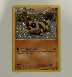 Sandile 8/12 McDonald's PROMO 2011 HOLO RARE Pokemon TCG🔥 - Image 1
