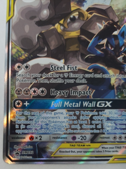 Lucario & Melmetal GX SM192 Tag Team Black Star Promo Pokemon Sun & Moon MP - Image 5