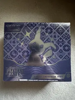 Pokemon TCG Scarlet & Violet Paldean Fates Elite Trainer Box ETB Sealed New - Image 1