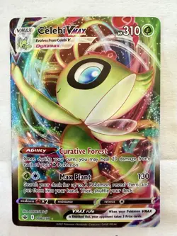 Pokemon TCG Chilling Reign Celebi VMAX 8/198 Ultra Rare Holo (1) - Image 2