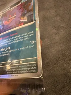 Gengar SWIRL Sealed 050/088 Pokemon TCG EB Games Stamped Promo English - Image 3