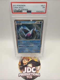 2011 Pokemon Call Of Legends #SL7 Lugia-holo Psa 1 - Image 1