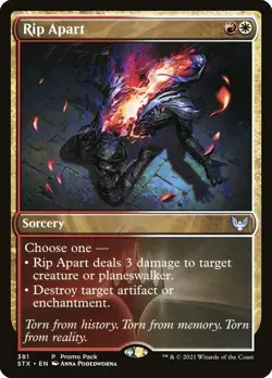 MTG - Rip Apart (Promo Pack) - Strixhaven: School of Mages - X1 - (NM) - - Image 1