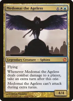 MTG - Medomai the Ageless - Theros - X1 - (LP) - #Y3467 - Image 1