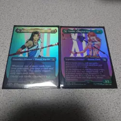 [SC] ya85 Mtg Fin Cheerful Luci Vanilla Fang English Foil Set Of 2 Fantasy - Image 1