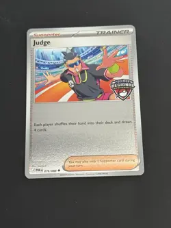 Judge 076/088 Pokemon TCG Los Angeles Regionals Promo Card - Image 1