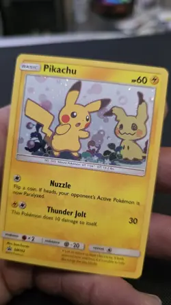 Pikachu SM162 Black Star Promo Card sun & moon NM-LP Condition pokemon - Image 4