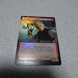 [SC] ya85 Mtg Fin Prompt Agentum English Foil Single Piece Extended Art Borderle - Image 1