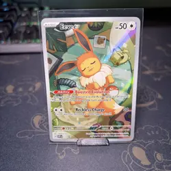 Eevee 173 Prismatic Evolutions ETB Promo Sv: Scarlet & Violet Cards FA Holo - Image 1