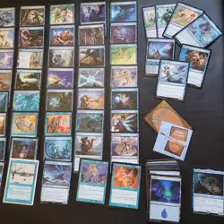 Commander Magic Deck 100 Cards = Completed Whole *Grazilaxx FAERIES Mono Blue* - Image 2