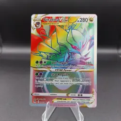 Pokemon TCG Giratina VSTAR Holo Secret Rare Card 201/196 Lost Origin NM - Image 1