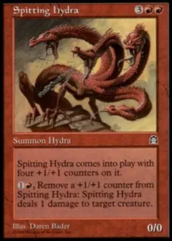 MTG magic cards 1x Spitting Hydra Stronghold Light Play, English - Image 1