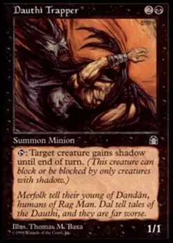 MTG magic cards 1x Dauthi Trapper Stronghold Light Play, English - Image 1