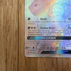 Pokemon Umbreon GX Secret Rare Full Art SM Base Set 154/149 Holo GX Card - Image 3