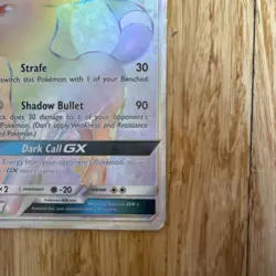 Pokemon Umbreon GX Secret Rare Full Art SM Base Set 154/149 Holo GX Card - Image 4