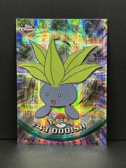 Oddish Tekno #43 2000 Topps Chrome NM Pokemon Card - Image 1